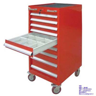 工具柜CAD图纸设计要点 以亚清工具柜承重与脚轮选配为例